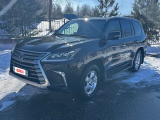 2016 Lexus LX 570 III Рестайлинг 2, чёрный, 6300000 рублей, вид 1