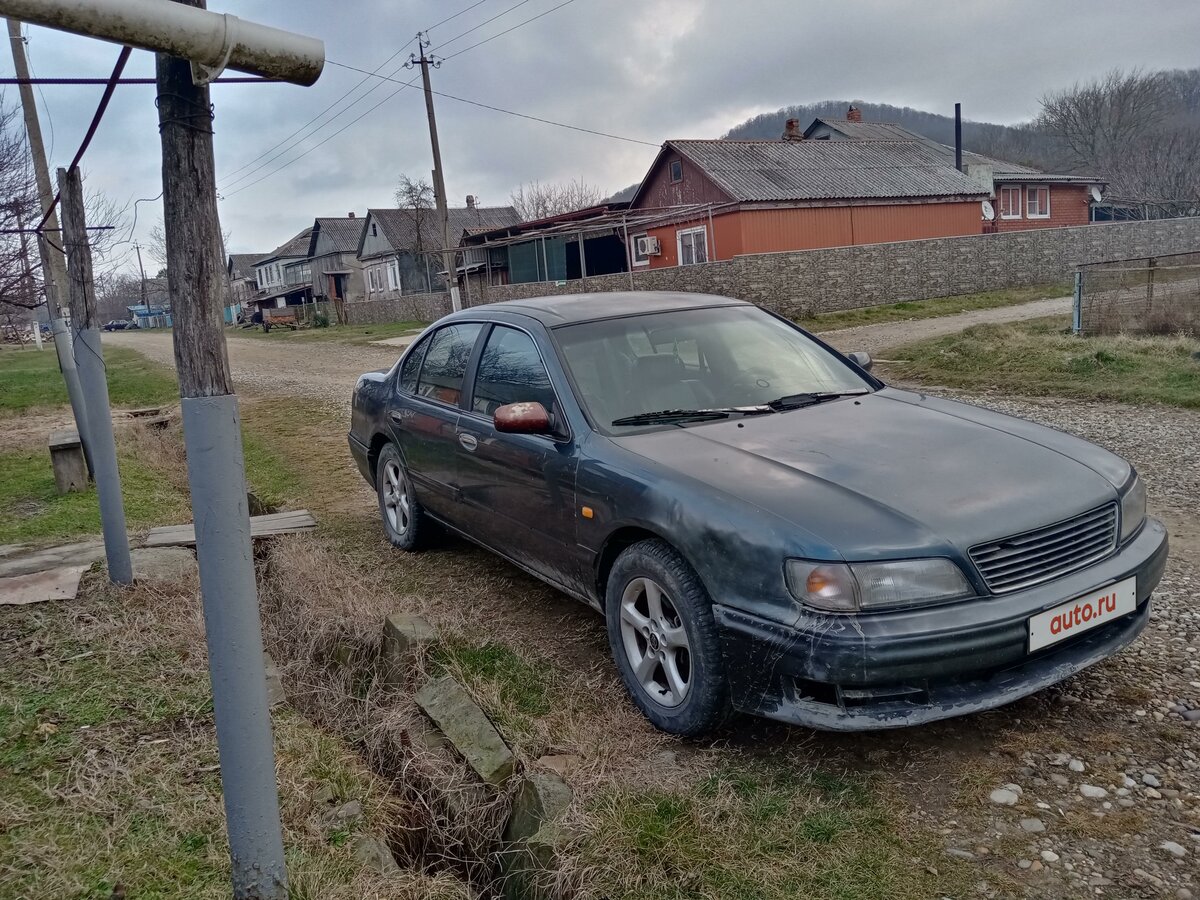 Ниссан максима зеленый
