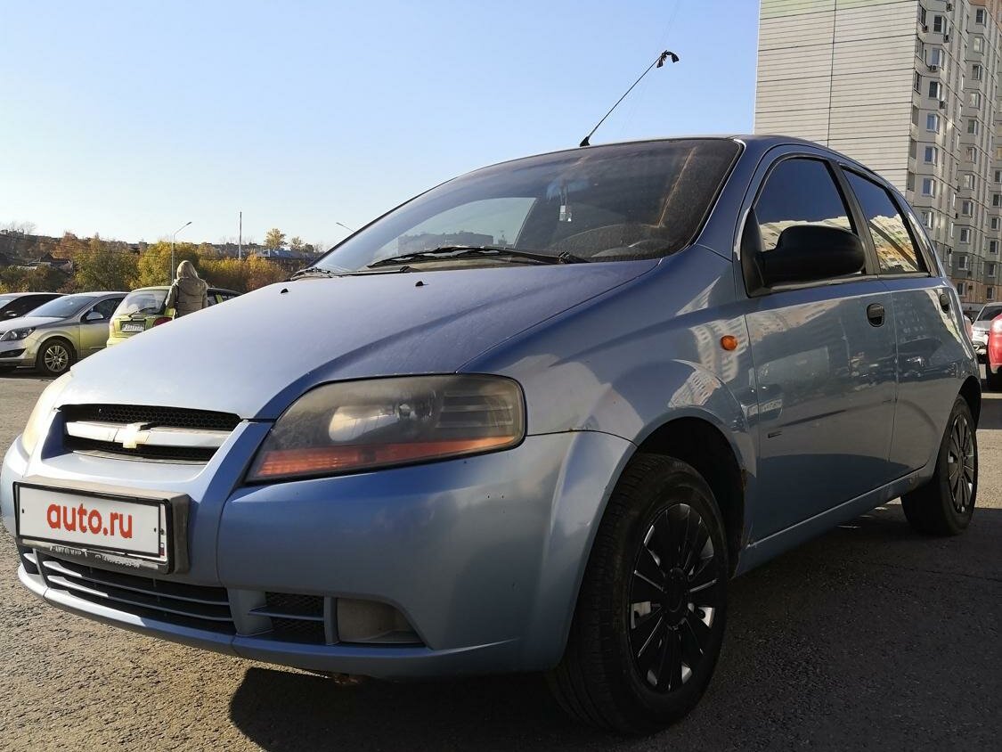 Купить б/у Chevrolet Aveo I 1.2 MT (72 л.с.) бензин механика в Туле ...
