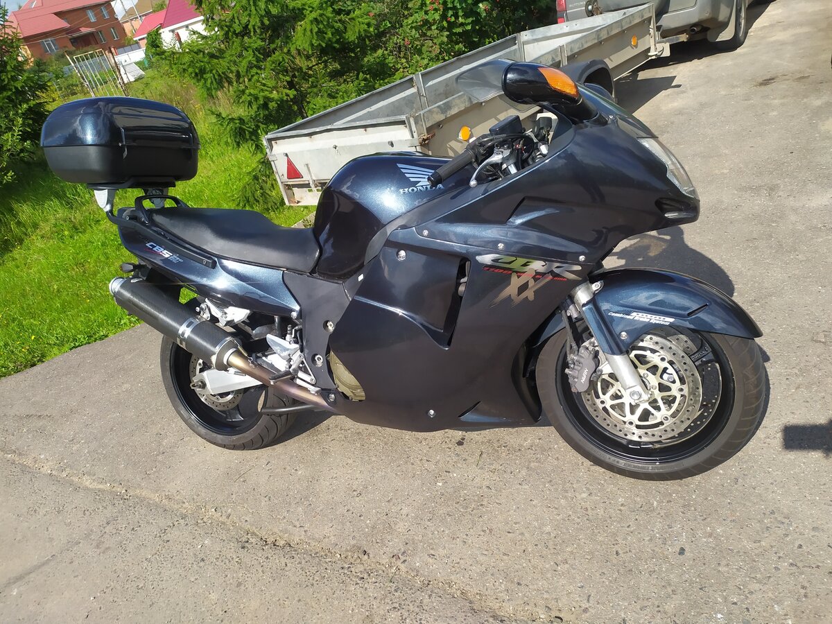 Хонда Дрозд 1100 с кофрами