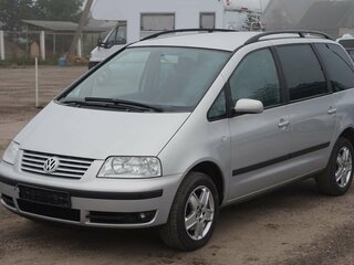 2001 Volkswagen Sharan I Рестайлинг, серебристый, 195000 рублей, вид 1