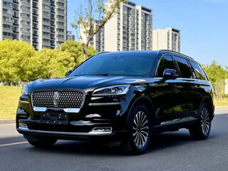 2021 Lincoln Aviator II, чёрный, 3878334 рублей, вид 1
