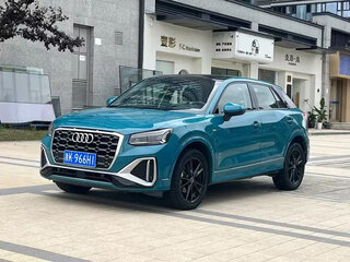 2022 Audi Q2 L 35 TFSI I Рестайлинг, синий, 1872204 рублей, вид 1