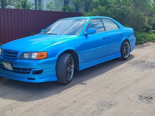 1998 Toyota Chaser VI (X100) Рестайлинг, синий, 800000 рублей, вид 1