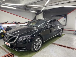 2014 Mercedes-Benz S-Класс 500 Long VI (W222, C217), чёрный, 3500000 рублей, вид 1