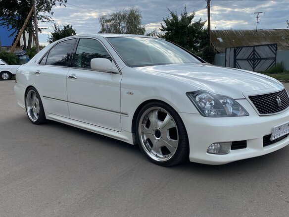 2007 Toyota Crown XII (S180), белый, 1200000 рублей - вид 3