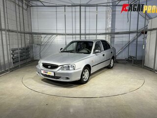 2007 Hyundai Accent ТагАЗ II, серебристый, 279000 рублей, вид 1