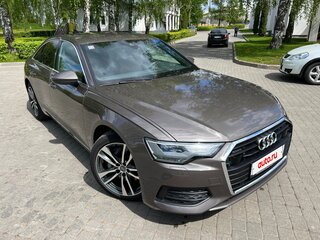 2019 Audi A6 45 TDI V (C8), коричневый, 4849000 рублей, вид 1