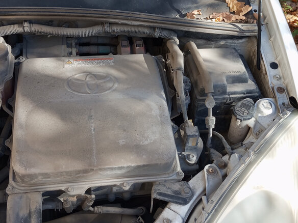 2002 Toyota Prius I Рестайлинг (XW10), белый, 450000 рублей - вид 13