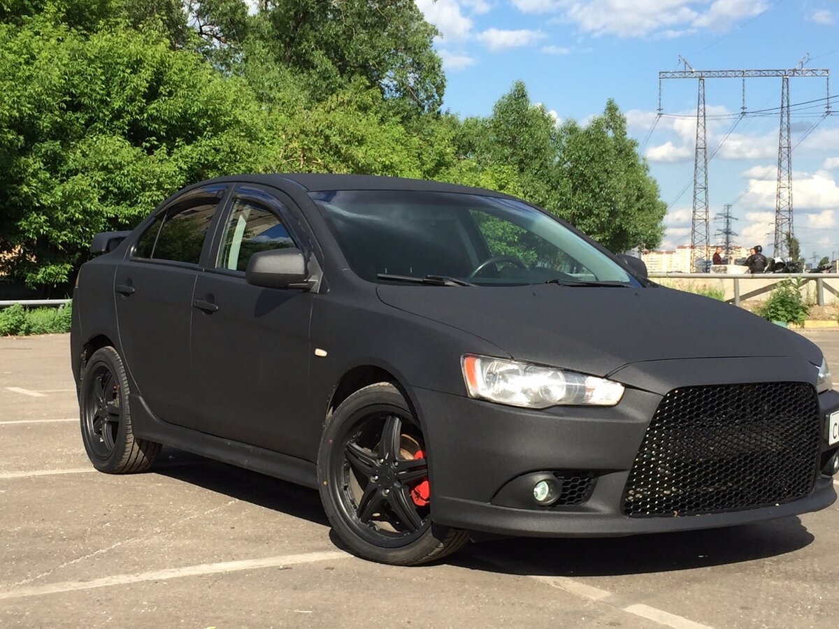 Mitsubishi Lancer 10 в рапторе