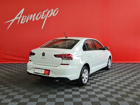 2021 Volkswagen Polo VI, белый, 1585000 рублей, вид 5