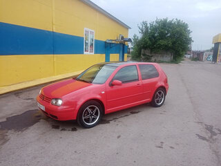 1999 Volkswagen Golf IV, красный, 400000 рублей, вид 1
