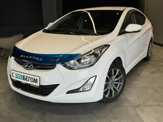 2014 Hyundai Elantra V (MD) Рестайлинг, белый, 1055000 рублей, вид 1