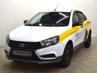 2019 Lada (ВАЗ) Vesta I, белый, 550000 рублей, вид 1