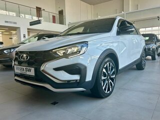 2024 Lada (ВАЗ) Vesta SW Cross I Рестайлинг (NG), белый, 2197000 рублей, вид 1