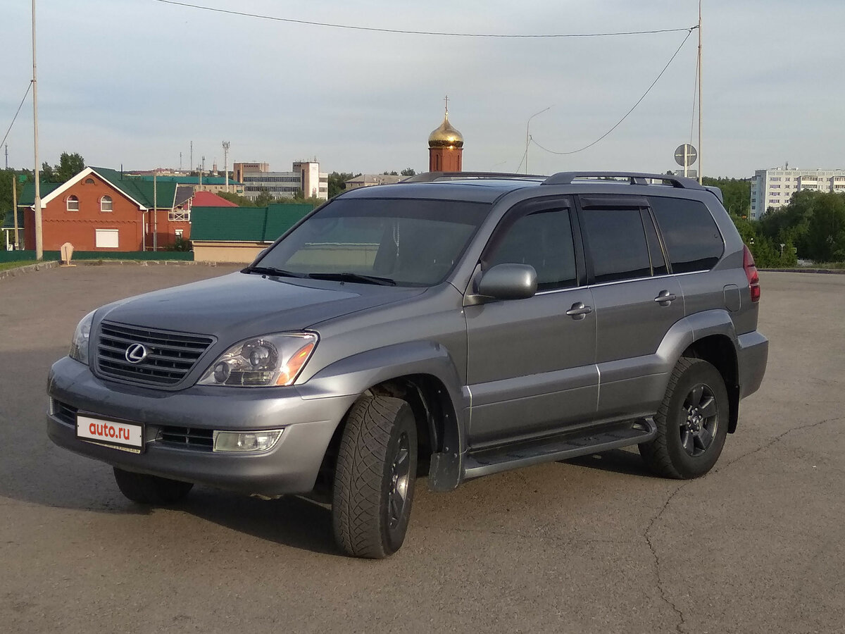 Лексус gx470 серый