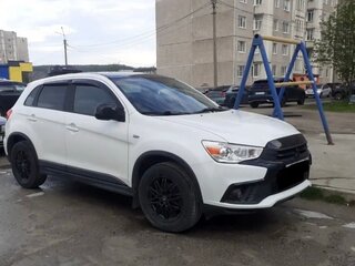 2017 Mitsubishi ASX I Рестайлинг 2, белый, 1380000 рублей, вид 1