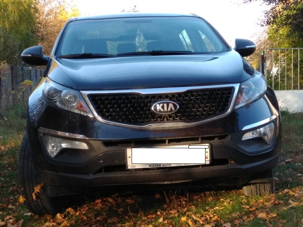 Kia Sportage 2015 черный