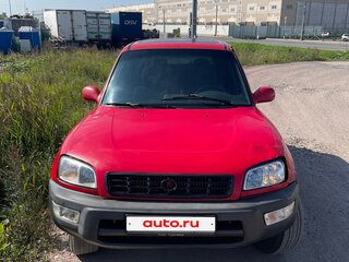 1998 Toyota RAV4 I (XA10), красный, 240000 рублей, вид 1