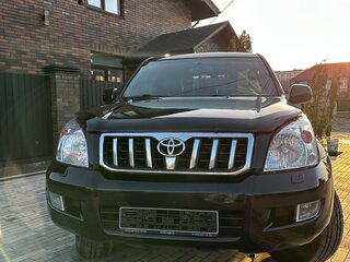 2008 Toyota Land Cruiser Prado 4-speed 120 Series Рестайлинг, чёрный, 1750000 рублей, вид 1