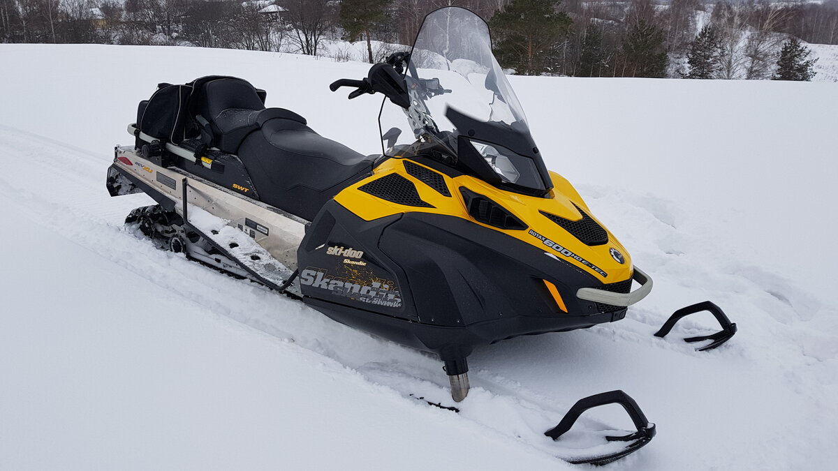 2011 BRP Ski-Doo Skandic 600, жёлтый - вид 3.