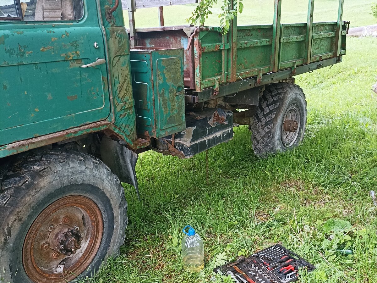 Купить б/у ГАЗ 66 в Балакове: зелёный бортовой грузовик 1988 года на ...