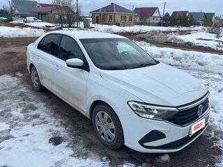 2021 Volkswagen Polo VI, белый, 1250000 рублей, вид 1