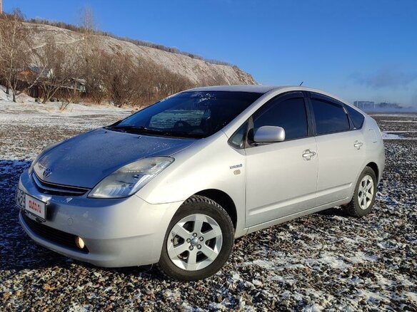 2008 Toyota Prius II Рестайлинг (XW20), серый, 920000 рублей - вид 5