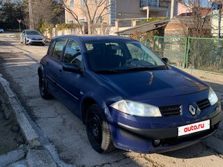 2003 Renault Megane II, синий, 450000 рублей, вид 1