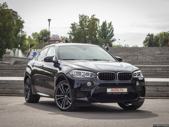 2018 BMW X6 M II (F86), чёрный