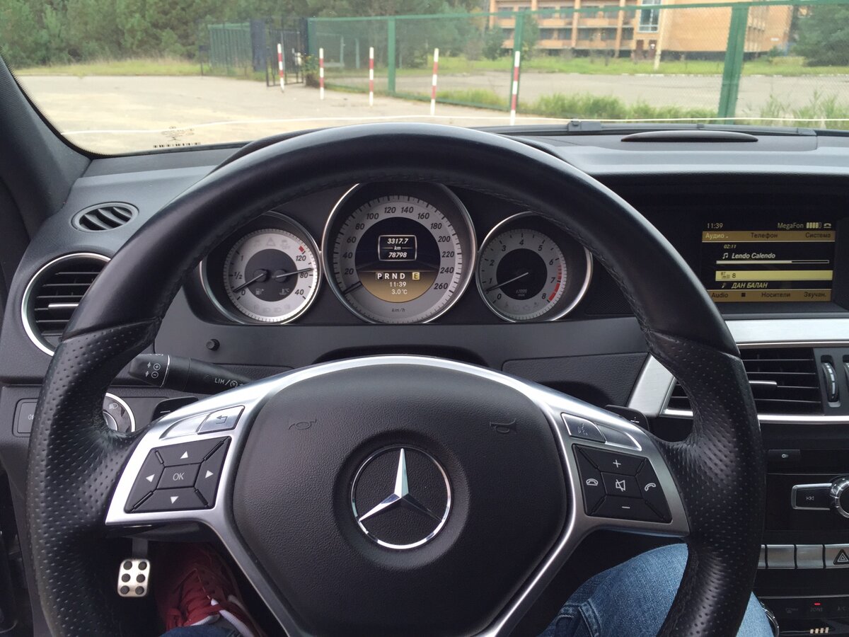 Подсветка салона Мерседес w204 Рестайлинг