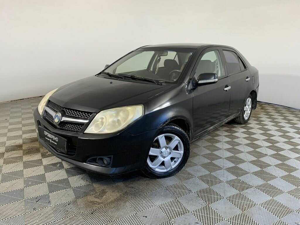 Купить б/у Geely MK I 1.5 MT (94 л.с.) бензин механика в Москве: чёрный ...