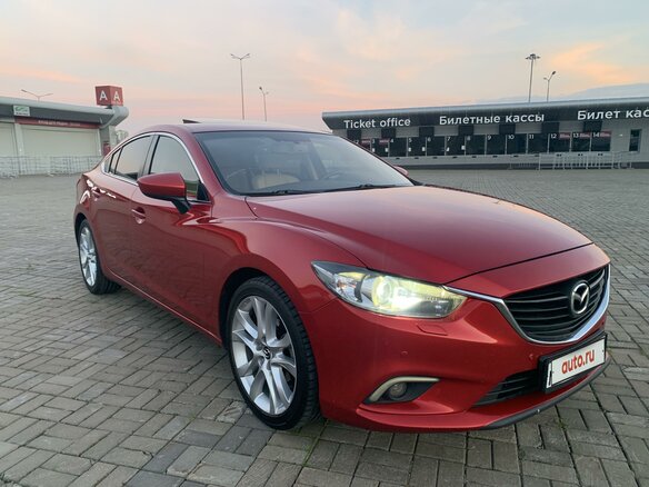 2014 Mazda 6 III (GJ), красный, 1700000 рублей - вид 6