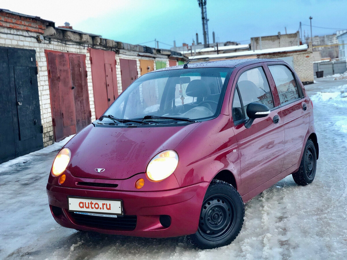 Daewoo Matiz пурпур