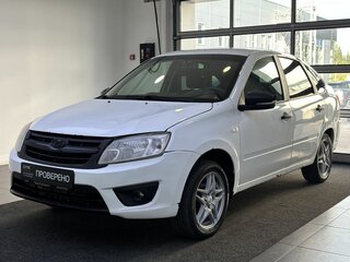 2018 Lada (ВАЗ) Granta I Рестайлинг, белый, 299000 рублей, вид 1
