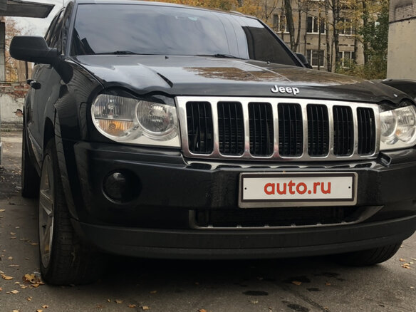 2007 Jeep Grand Cherokee III (WK), чёрный - вид 1