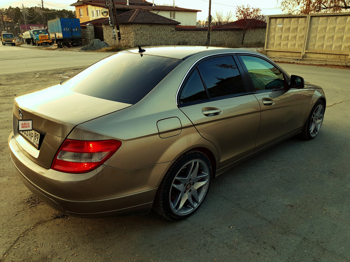 Мерседес w204 золотистый
