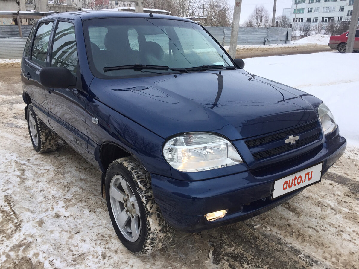 Нива Шевроле 2006 черная