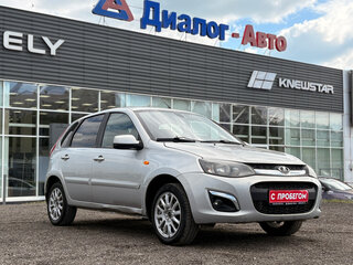 2014 Lada (ВАЗ) Kalina II, серебристый, 400000 рублей, вид 1