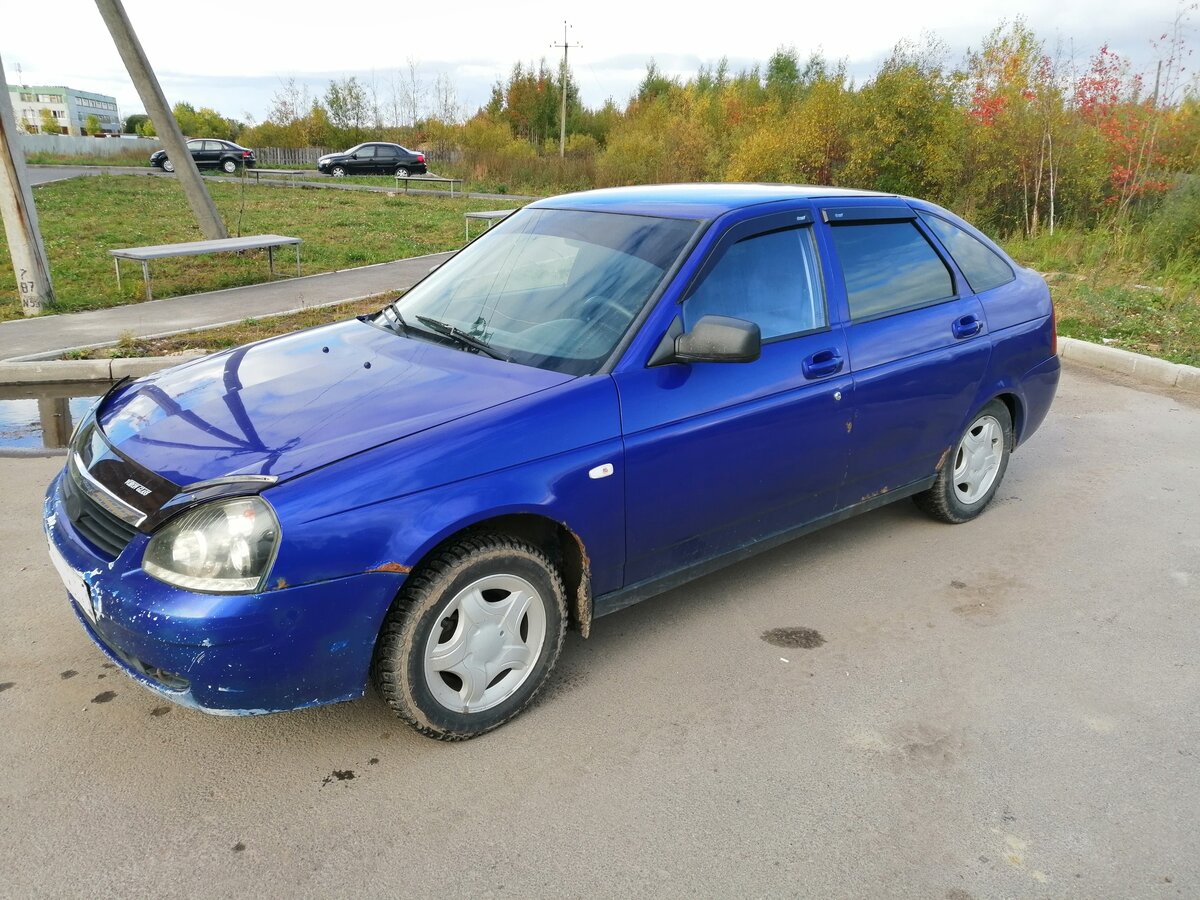 Приора синяя хэтчбек 126 302