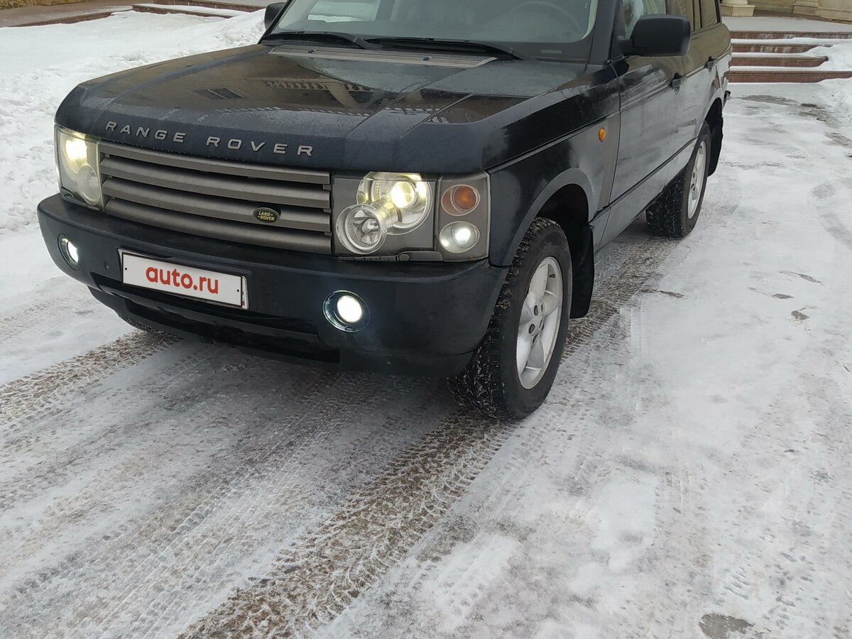 Ленд ровер синий