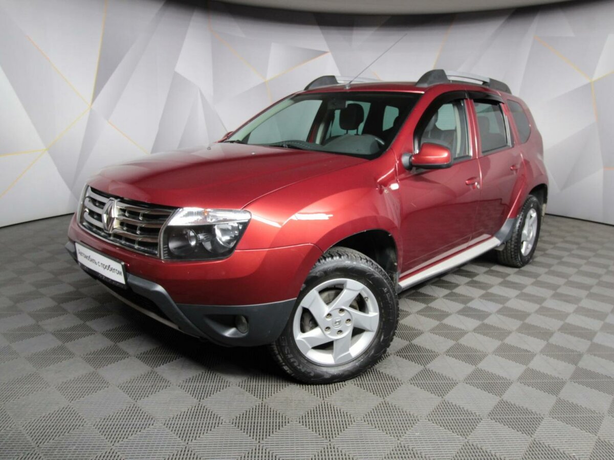 Renault Duster 2014 красный