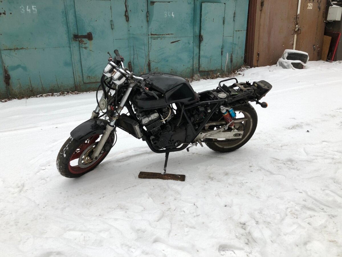 Дальняк на cb400sf