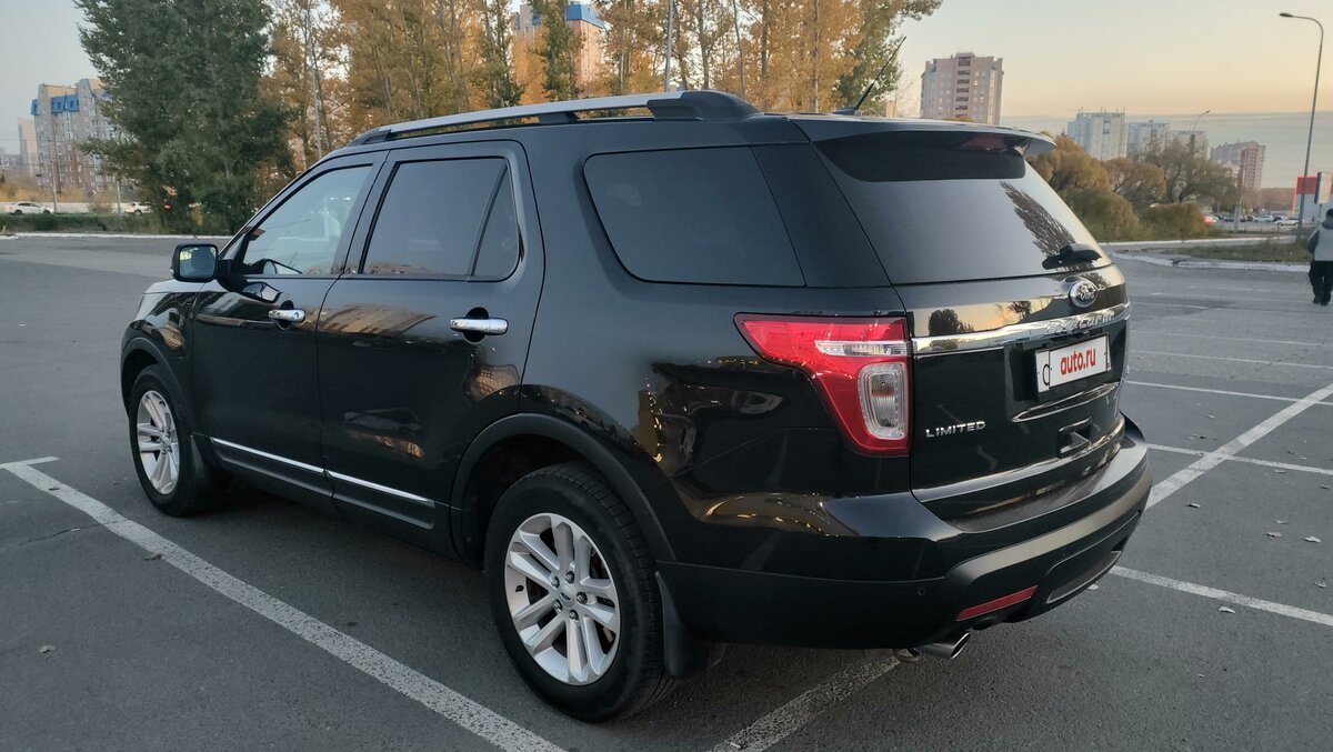 Ford explorer черный