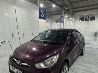 2011 Hyundai Solaris I, фиолетовый, 790000 рублей, вид 1