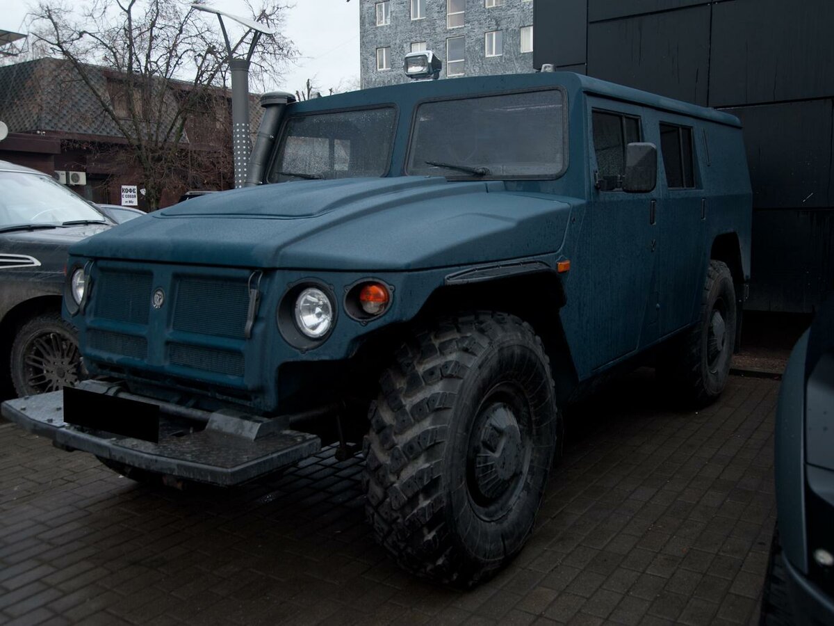 ГАЗ 2330 тигр в рапторе