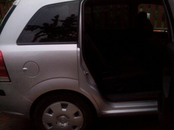 2006 Opel Zafira B, серебристый - вид 3