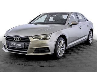 2017 Audi A4 V (B9), золотистый, 1880000 рублей, вид 1