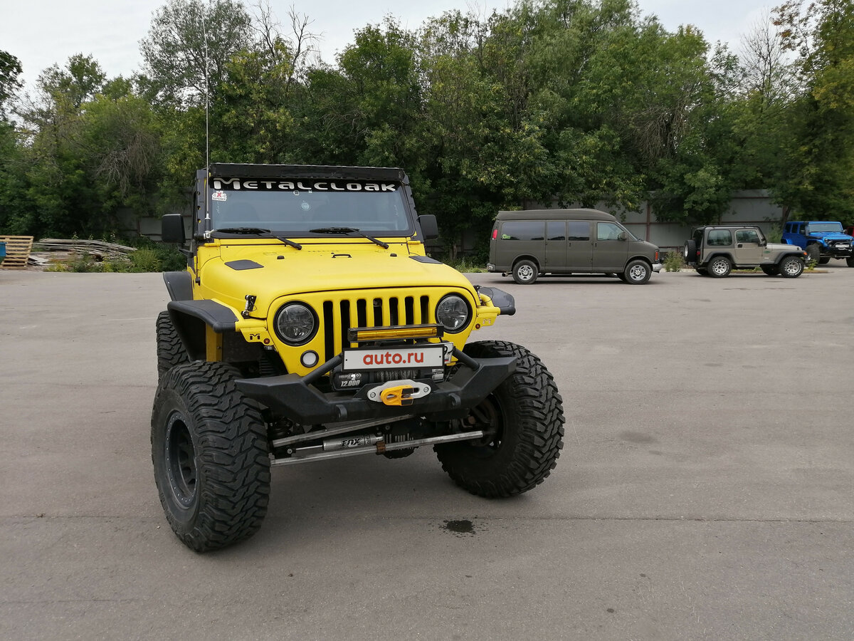 Купить б/у Jeep Wrangler II (TJ) 2.5 AT (121 л.с.) 4WD