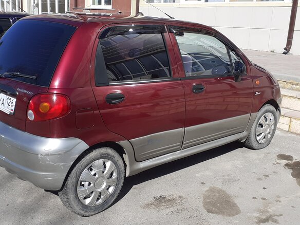 2007 Daewoo Matiz Best I Рестайлинг, красный - вид 1